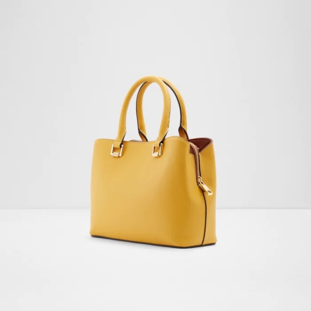 Aldo Preppy Luxury Yellow Women's Handbag | NWT - Picture 4 of 9